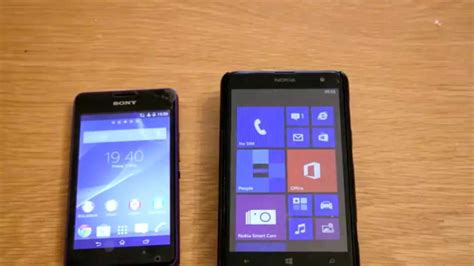 Nokia Lumia 625 vs Sony Xperia X Karşılaştırma